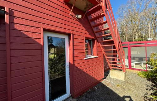 Maison de campagne lumineuse spacieuse dans impasse au calme a proximité d'un chateau deux vérandas grand jardin cabane pour vélos, pres Port en Bessin et Bayeux, proche plages du débarquement - Foto 29