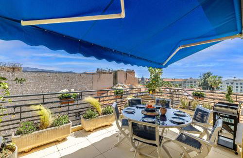 Luxurious penthouse, 2 bedroom suites, 3 spacious terraces, gorgeous views of mountains and sea, - Foto 19