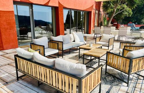 VillaM with heated pool, panoramic view, sea - Foto 15