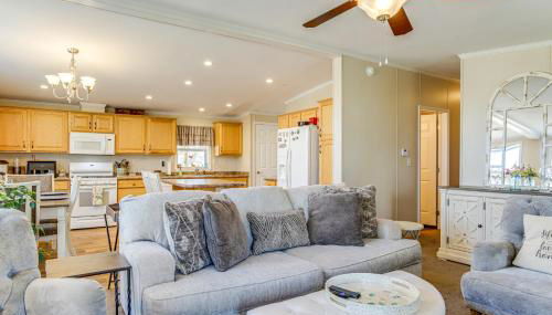 1 Mi to Boat Ramp Peaceful Deal Island Home! - Foto 5