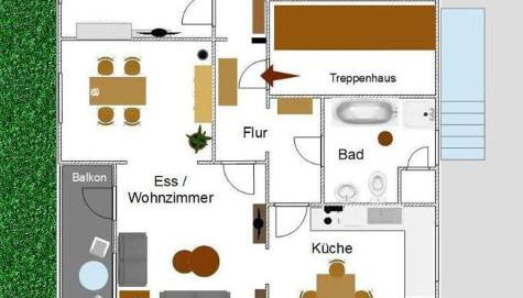 Ferienwohnung Odenwaldblick - Foto 3