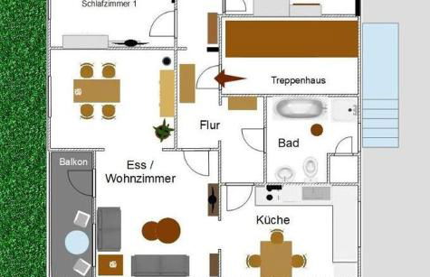 Ferienwohnung Odenwaldblick - Foto 3