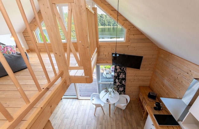 Wooden Home by Lake Klepnicko With Pier - Foto 15