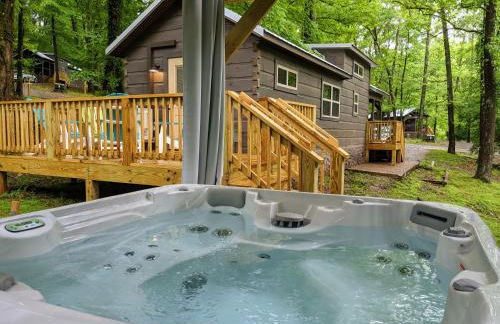 Peggers Cabin Luxury Rustic Tiny Cabin Spa - Foto 1