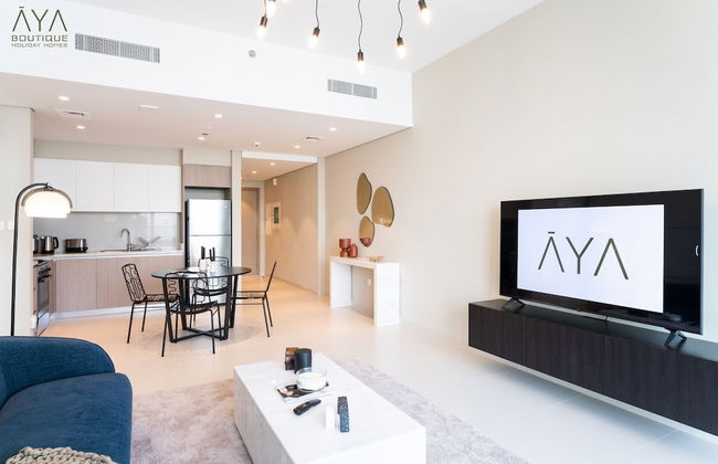 Aya - Elegant 1BR Apartment With Balcony and Creek Views - Photo 15