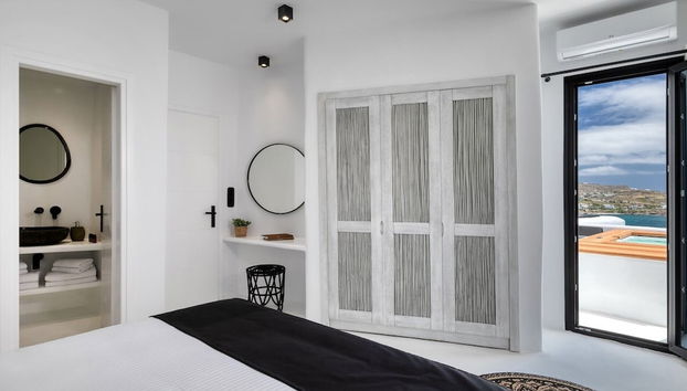 Captivating 5-bed Villa in Mikonos Giullietta - Foto 5, Habitación