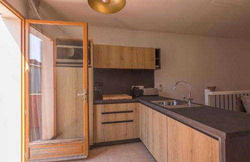 MAISON MITOYENNE VUE MER WIFI PROCHE L'ILE ROUSSE - Foto 15