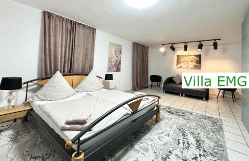 Ferienhaus Villa EMG Gelsenkirchen nah Essen Dortmund mit Pool und Garten für Familien Gruppen bis 21 Personen - Foto 26