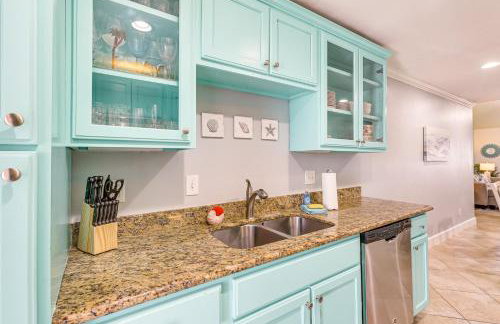 Steps to Beach: Ocean-View Galveston Condo! - Foto 8
