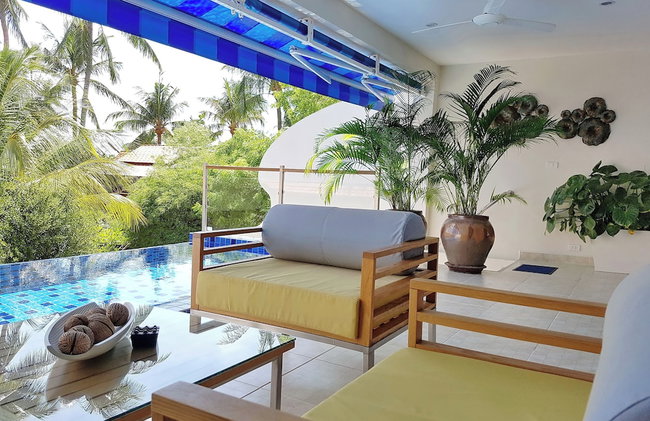 Beachside 3-bedroom Townhouse w Private Pool at 70 Meters From Beach - Photo 12