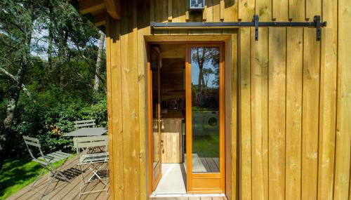 Cabane forêt proche plage avec piscine partagée - Foto 5, Garden, Garden view