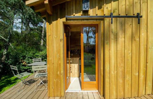 Cabane forêt proche plage avec piscine partagée - Foto 5