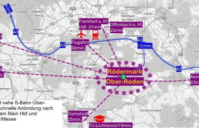 Apartment nahe Frankfurt am Main mit Parkplätzen PKW oder VAN - Foto 16