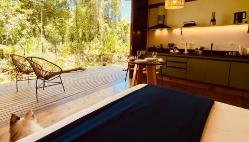 Canto da Mata Itamambuca Hospedagem - Foto 2, Garden, Garden view