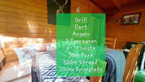 Ferienhaus Bucheneck perfekt für Familien & größere Gruppen im Seenland Lausitz - Foto 4