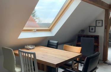 Romantische Wohnung Bauernhof, 100m2 offenes Dachgeschoss - Foto 24