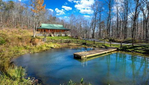Charming Blue Ridge Cabin Private Pond and Waterfall Deer Haven by AvantStay - Foto 2, Other