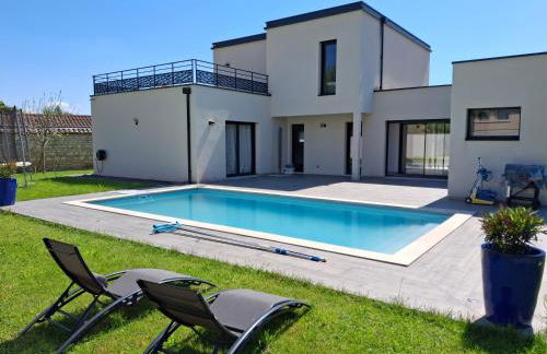 location villa moderne piscine - Foto 26