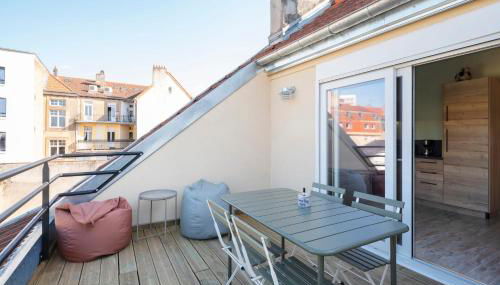 La Cabane - deux chambres et grande terrasse - Foto 5