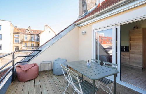 La Cabane - deux chambres et grande terrasse - Foto 5