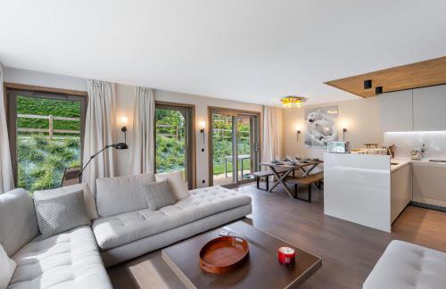Appartement Neuf, Jardin Privé, 3 Chambres, Megève Mont d'Arbois - Foto 9