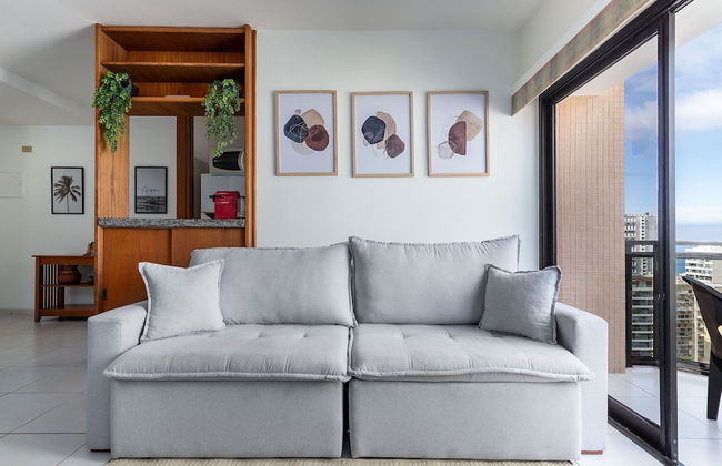 (1306) Apartamento 2 Suítes e Vista para o Cristo - Foto 18