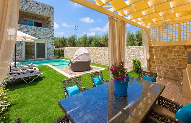 Blue Stone Pool Villa Crete Sea View - Photo 30