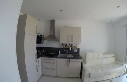 Studio front de mer Hossegor vue ocean plein sud 2 personnes - Foto 12