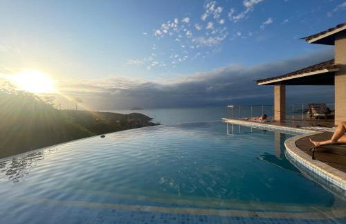 Buzios, casa inteira de frente para o mar em Joao Fernandes, fabulosa, a melhor vista, Mansão Bella Vista - Foto 12