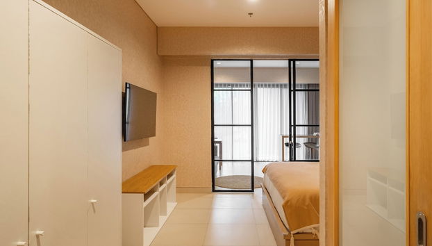 Azure 1BR Pool Side Apartment Nusa Dua - Foto 5, Habitación