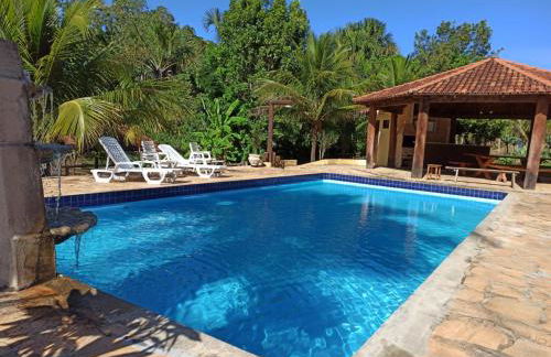 Sítio Recanto da Paz - Chácara para temporada com piscina aquecida - Foto 3