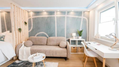 BellaBene modernes Studioapartment in zentraler Lage mit Balkon, Arbeitsplatz, Parkplatz - Foto 2