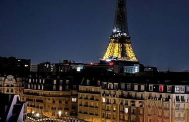 Tour Eiffel - Studio vue imprenable au-dessus des toits, balcon - Foto 41