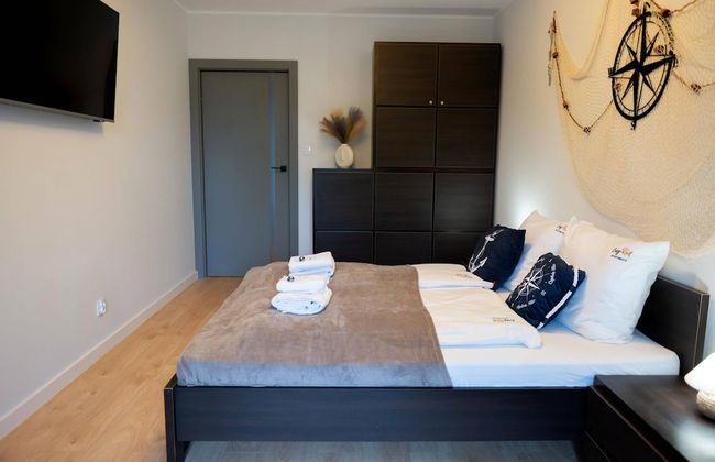 Comfortable Apartment Near the River, Dziwnow - Foto 13