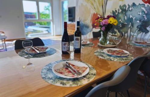 Frankenherz-Apartments - Premium Wohnung mit Terrasse & zwei Schlafzimmern, nahe Playmobil-Funpark, Self-Check-In - Foto 20