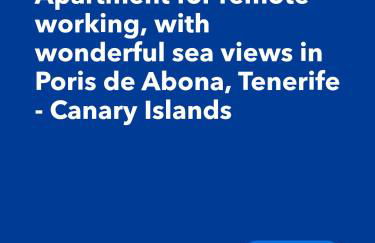 Relax and Quiet Apartment for remote working, with wonderful sea views in Poris de Abona, Tenerife - Canary Islands - Foto 10