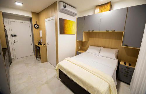 Apartamento Studio, completo 5 min do metrô - Foto 5