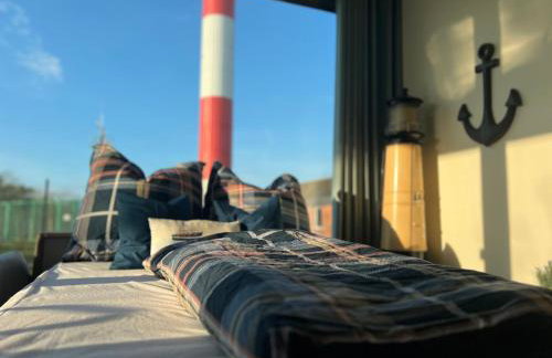 Ferienwohnung Marienleuchte - BeltBlick 1 - Erste Reihe Meerblick, 2 Schlafzimmer, Garten - Foto 9