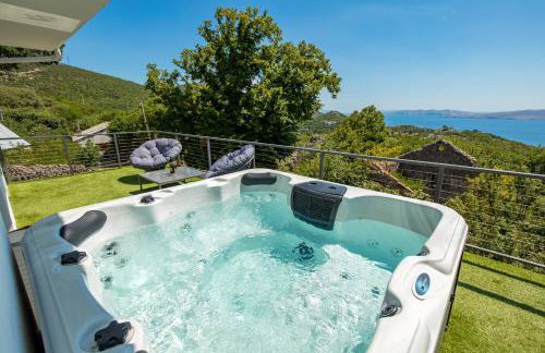 Villa Mirjam with swimming pool, jacuzzi and sea view - Foto 20