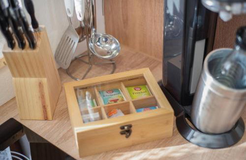 FEWO-LAVEES moderne zentrale FeWo nahe OMV Wacker Kliniken Burg -Eigener Eingang-Schlüsselloser Check in - Foto 33