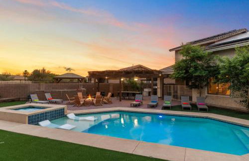 Dream And Drift Luxe Pool Spa Pool Table Firepit Paradise - Foto 35