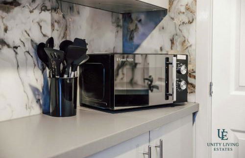 The Royal Suite 1BR Apartment Near Etihad Stadium & Coop Live - Foto 14