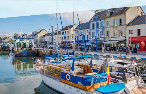Jolie Colombe, maison 3 ch 2 sdb beau jardin terrasse aménagée à 15 mn à pied de la mer du centre Port en Bessin proche golf et d'Omaha Beach et Bayeux - Photo 42