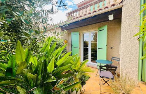 Studio Soleil - Piscine, Parking, Jardin, Calme, Wifi, 2 personnes - Foto 24