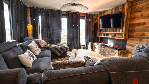 spot, exceptl 80 m2, centre Alpe d Huez, ski au pied, Ménandière, 8 pers, 3ch, 3sdb - Foto 3