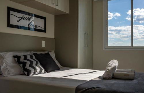 Pôr do sol 18º andar vista da cidade CENTRAL, Garagem NOVO - Foto 18