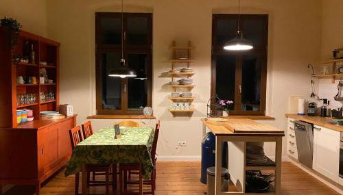 Großzügige Gutshaus-Wohnung nahe Saale und Elbe - Foto 4