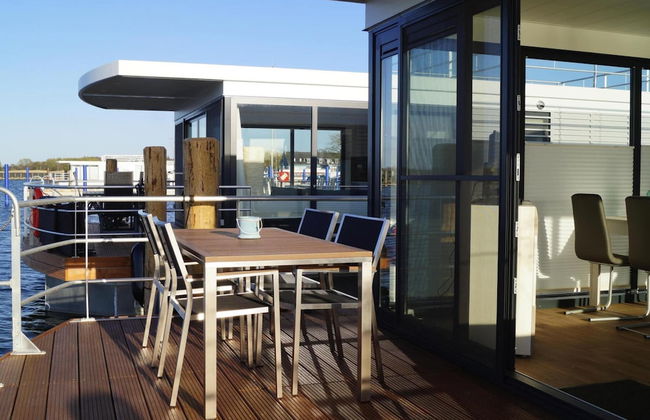 Hausboot Schwimmendes Haus in Ribnitz-damgarten - Foto 8