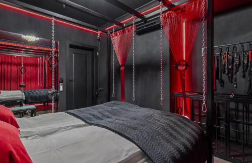 Secret BDSM - Stylowy i klimatyczny apartament dla dorosłych, NEW - Fotel GYNO, klimatyzacja, parking podziemny - Foto 21