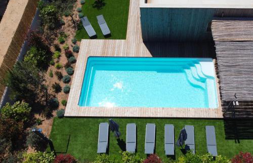Casa di Leccia, Superbe Villa à proximité immédiate des plages, piscine privée - Foto 7